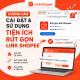 Hướng dẫn cài đặt và sử dụng tiện ích rút gọn link Shopee